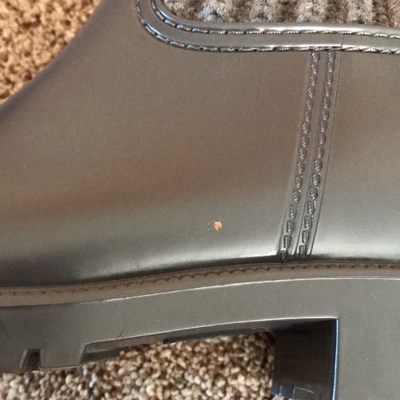 Skechers grey pouring boot with knit collar - Picture 4 of 6